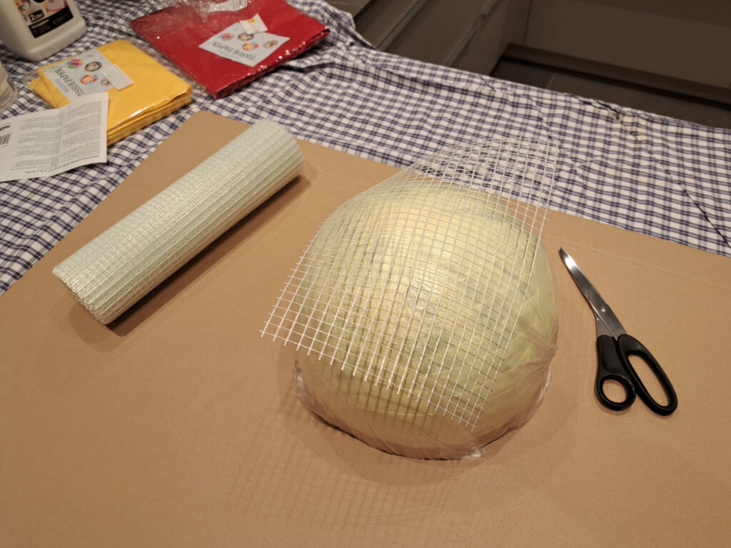 Halloween Roboter-Auto mit Glasfaser-Hülle