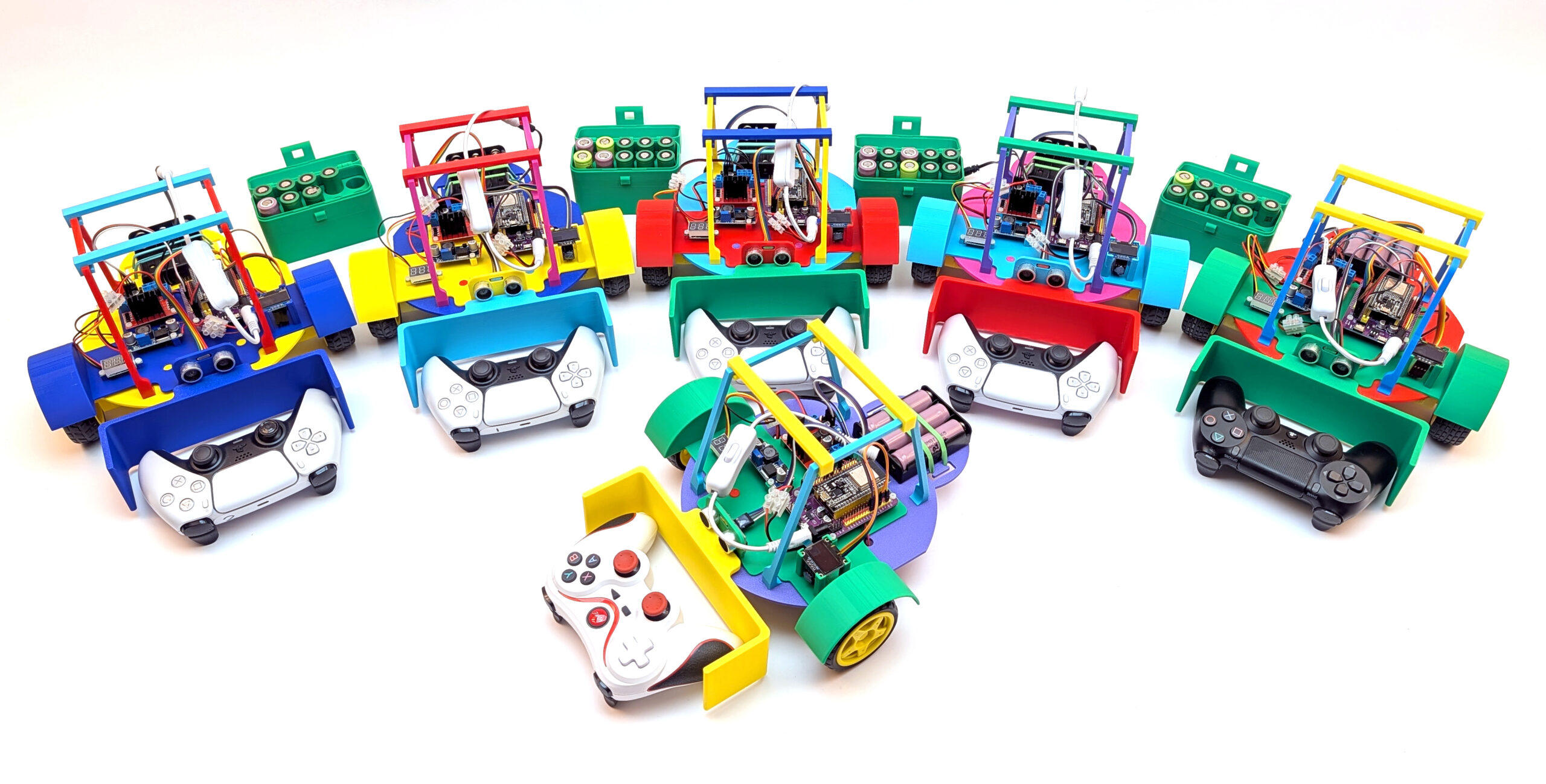 Talente-Tour 2026 ESP32 robot cars